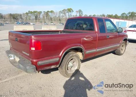 1998 Chevrolet S-10 Ls Fleetside z USA, uszkodzony, nr VIN 1GCCS19W8W8186482